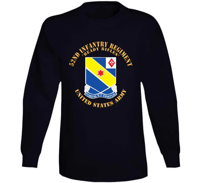 52nd Infantry Regiment - Ready Rifles - Us Army X 300 Classic T Shirt, Crewneck Sweatshirt, Hoodie, Long Sleeve