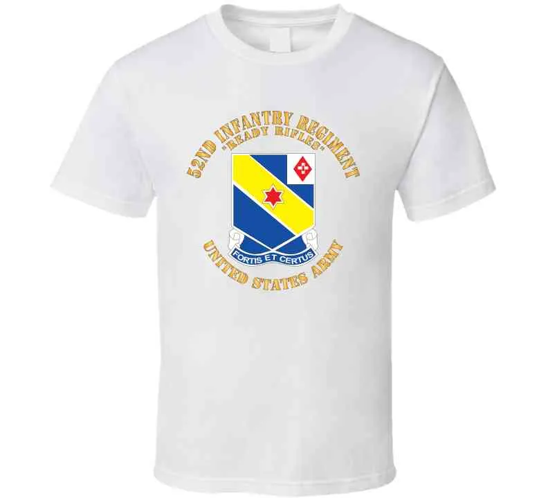 52nd Infantry Regiment - Ready Rifles - Us Army X 300 Classic T Shirt, Crewneck Sweatshirt, Hoodie, Long Sleeve