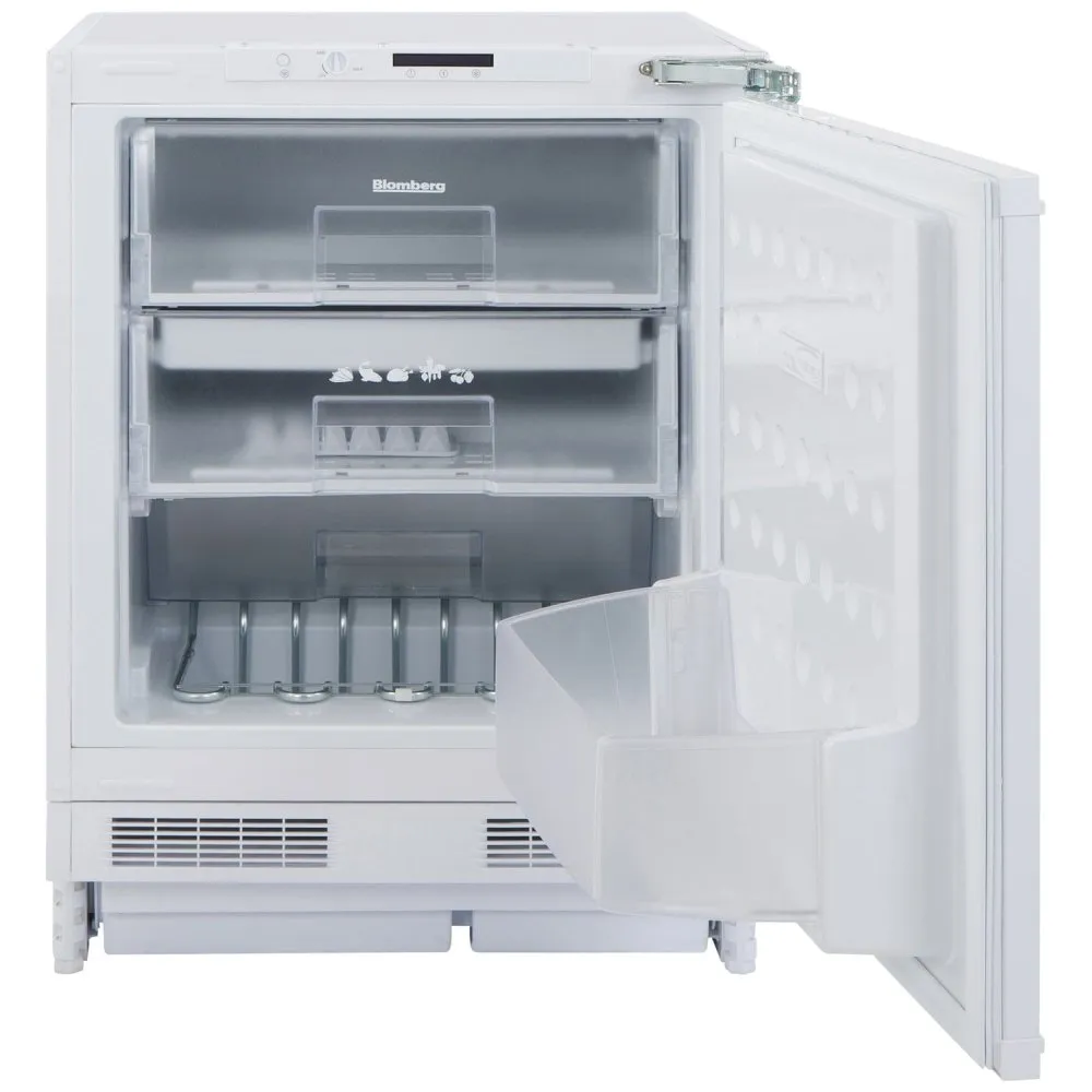 Blomberg FSE1630U Integrated Static Freezer with Fast Freeze