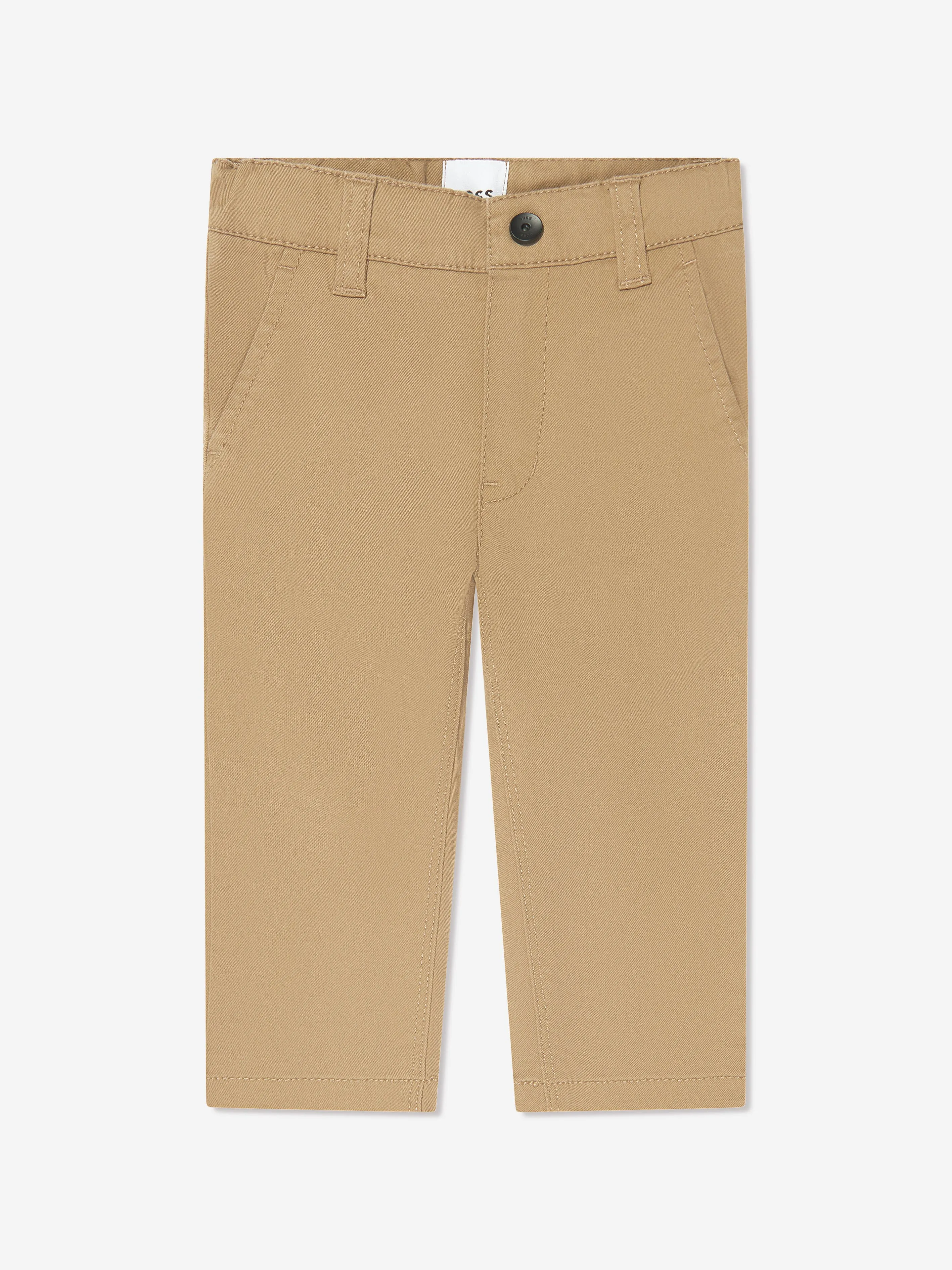 BOSS Baby Boys Trousers in Beige