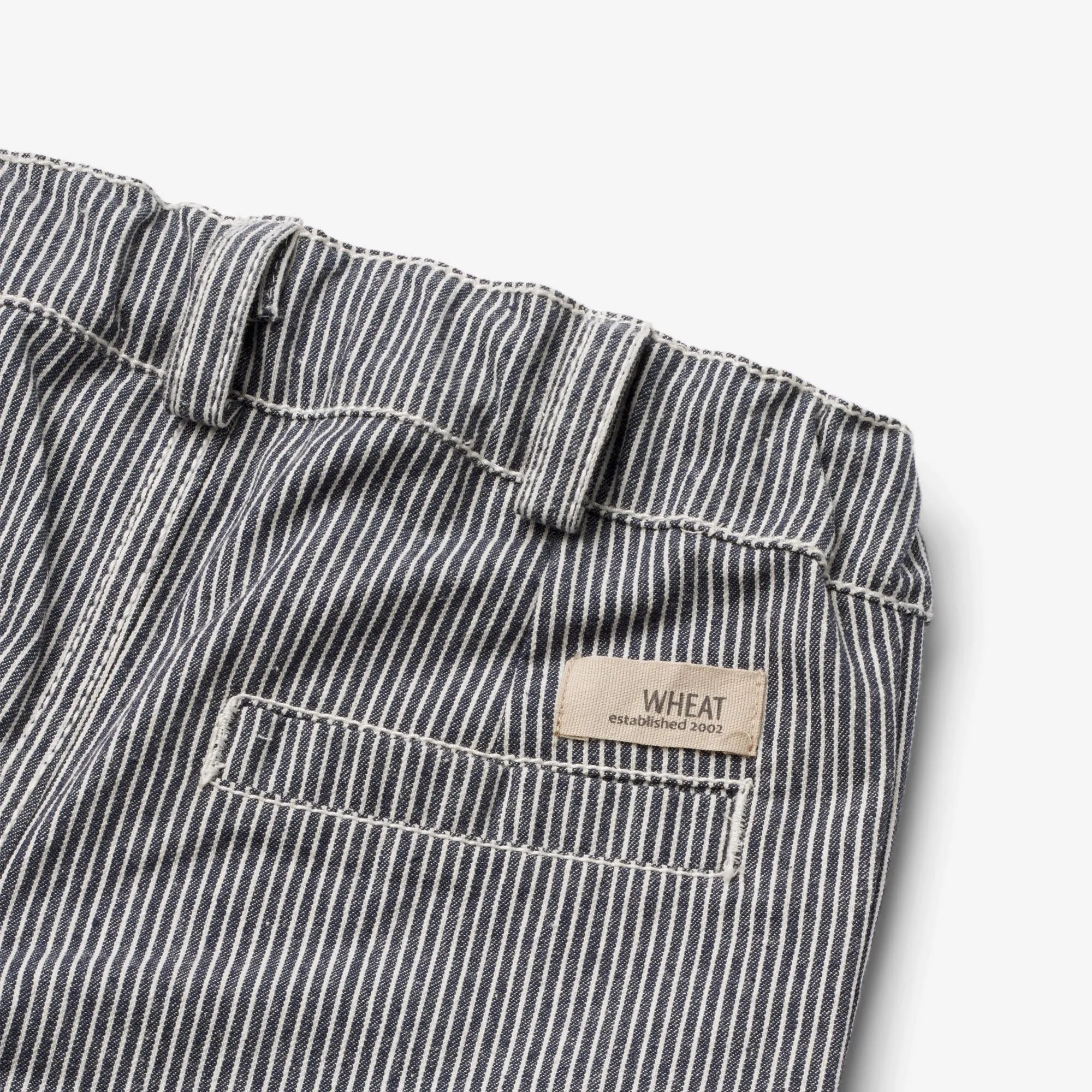 Chinos Aske - denim stripe