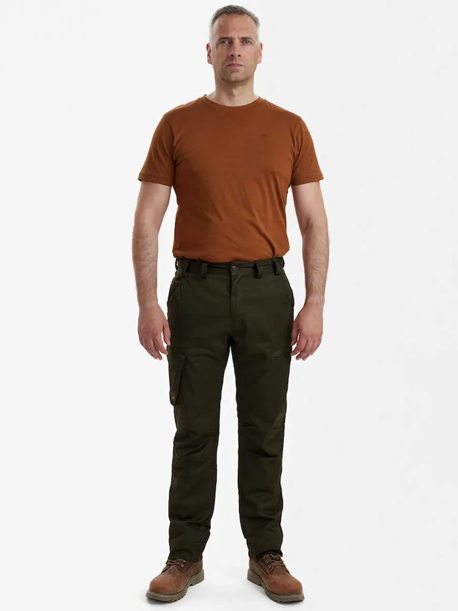 DEERHUNTER Traveller Trousers - Men's - Rifle Green