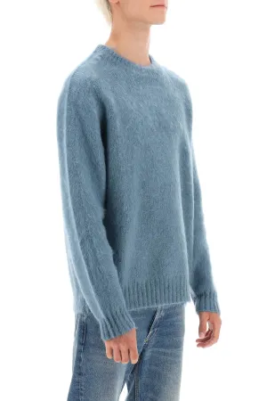 devis' brushed mohair and wool sweater