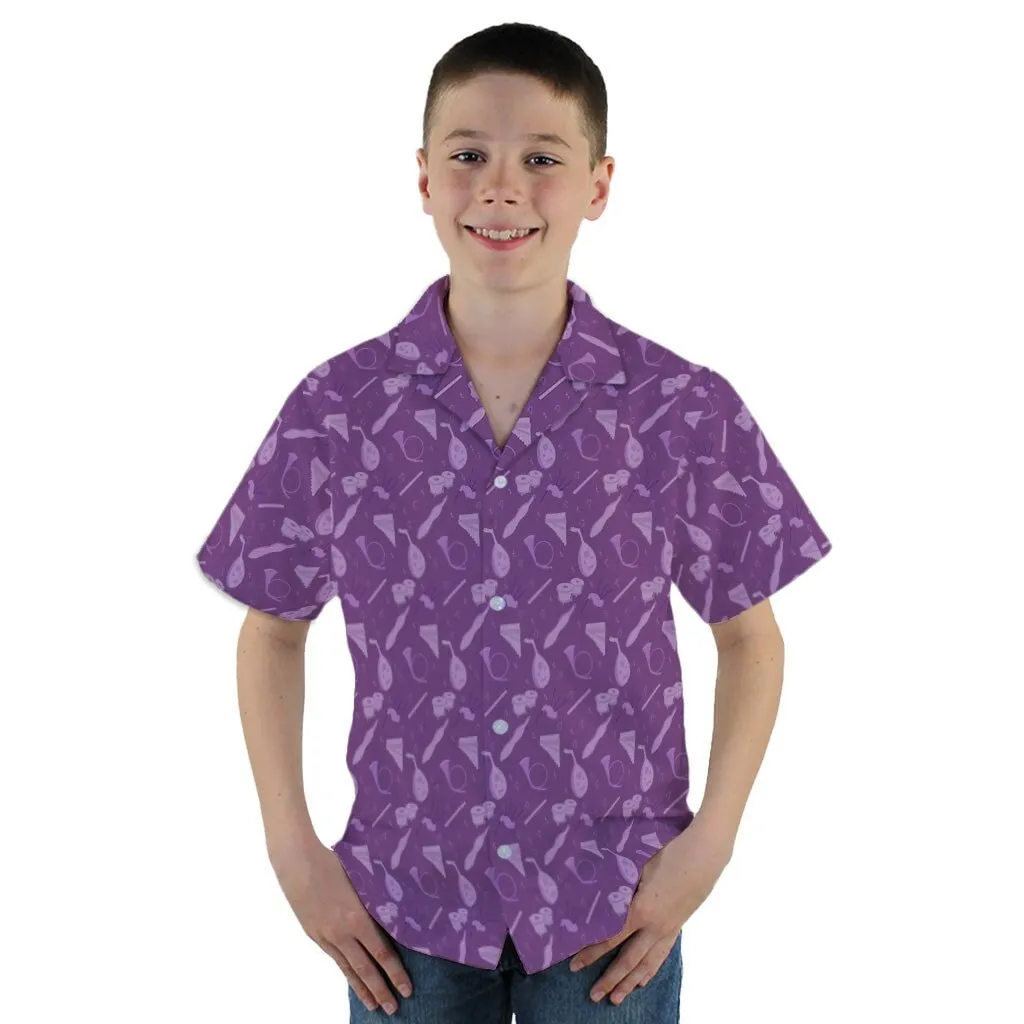 Dnd Bard Class Youth Hawaiian Shirt