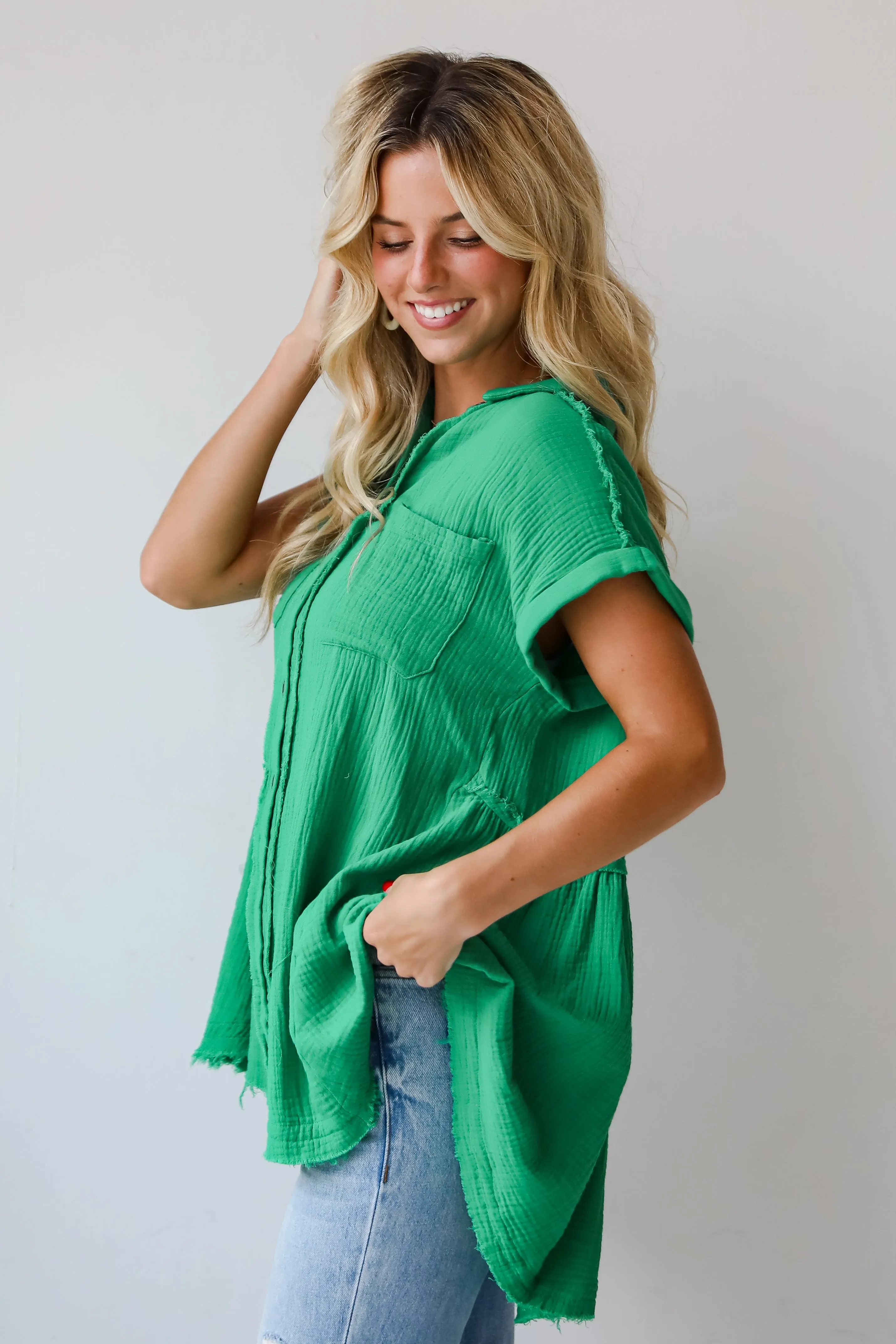 FINAL SALE - Remarkably Darling Linen Tunic