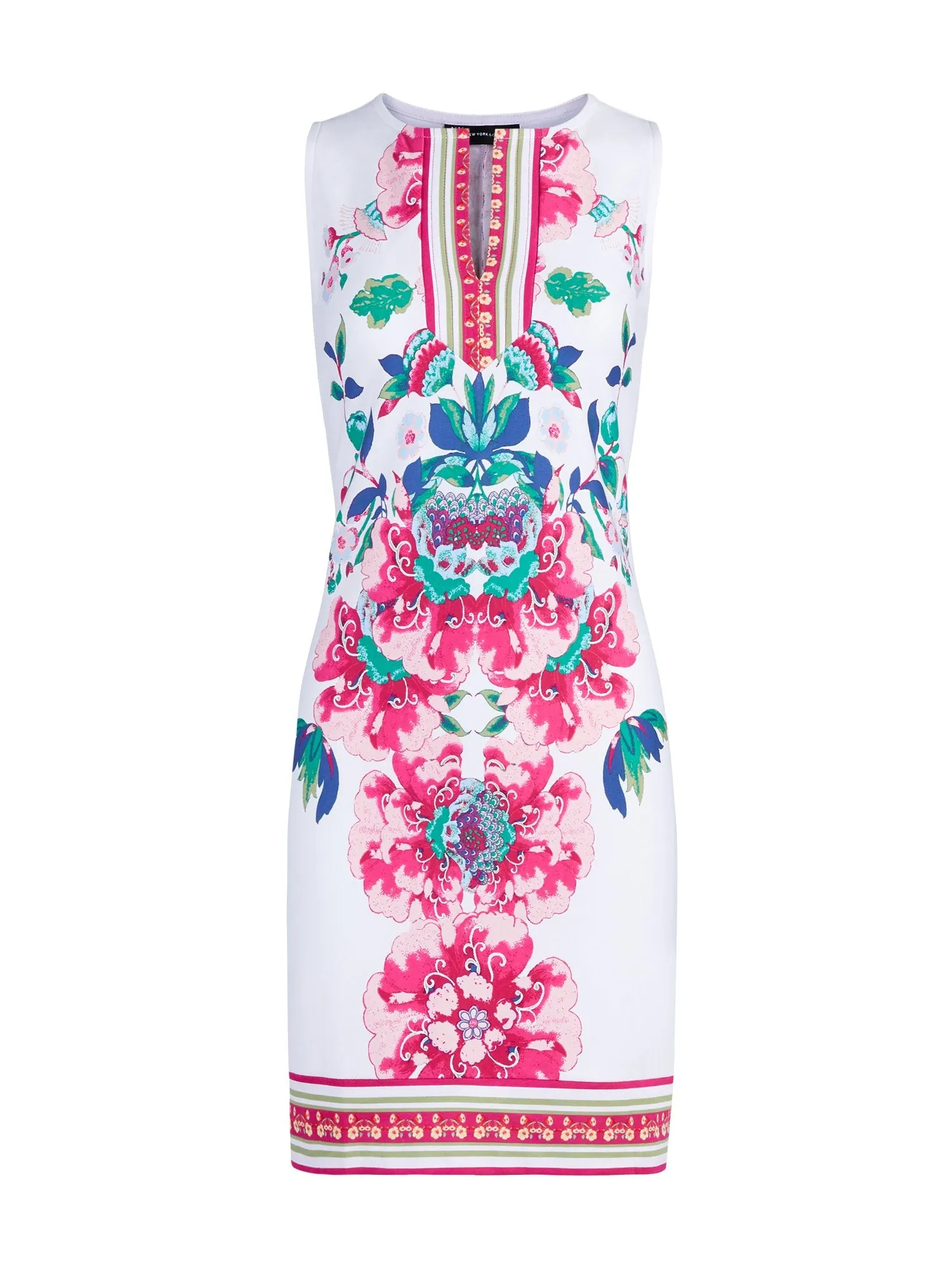 Floral Print Shift Dress