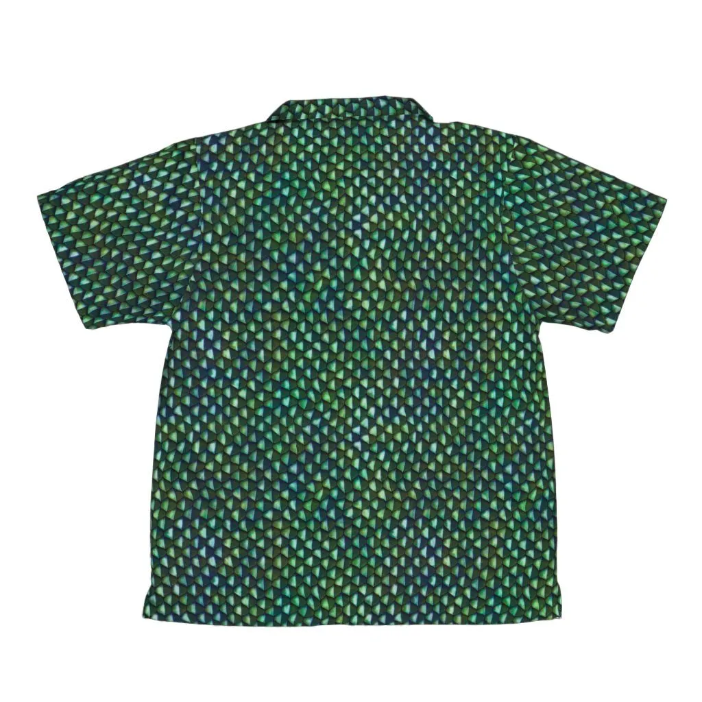 Green Dragon Scales Youth Hawaiian Shirt