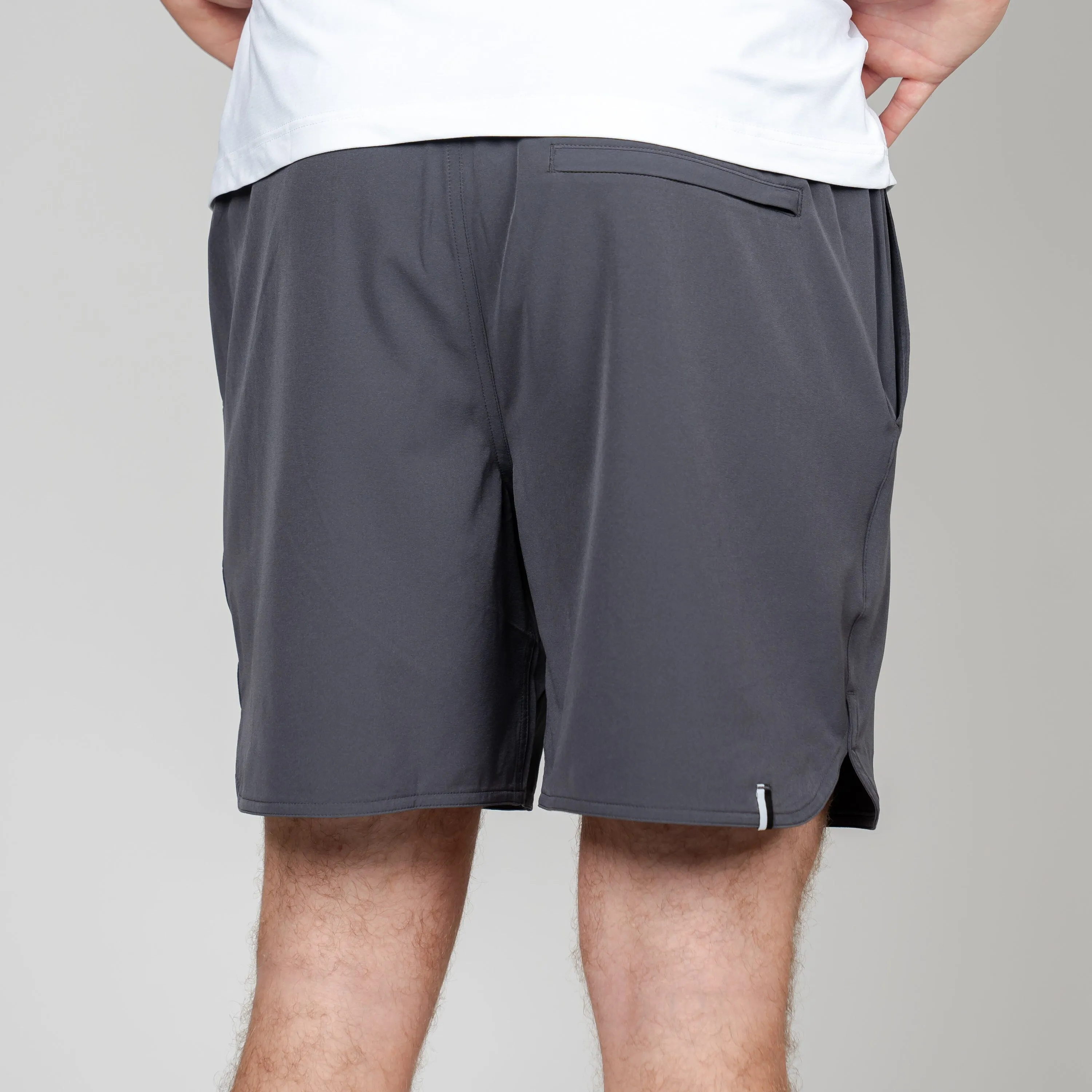 Grit Gym Short | Solid - Graphite Grey