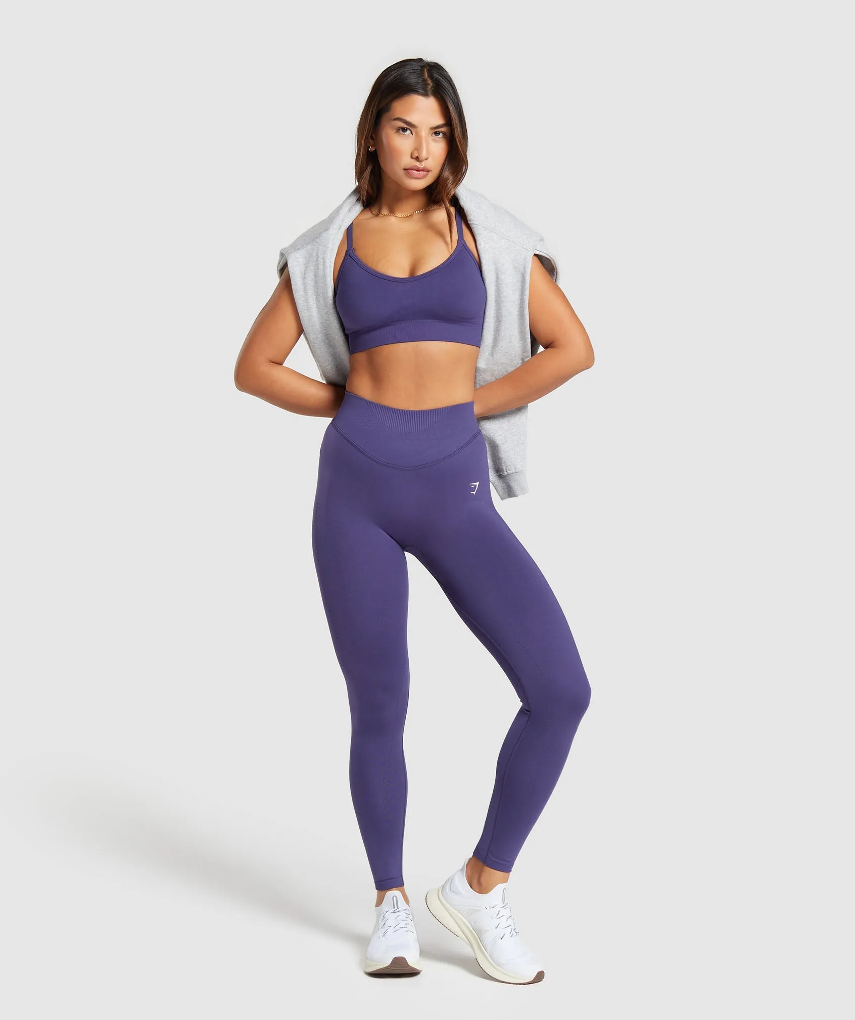 Gymshark Sweat Seamless Leggings - Galaxy Purple