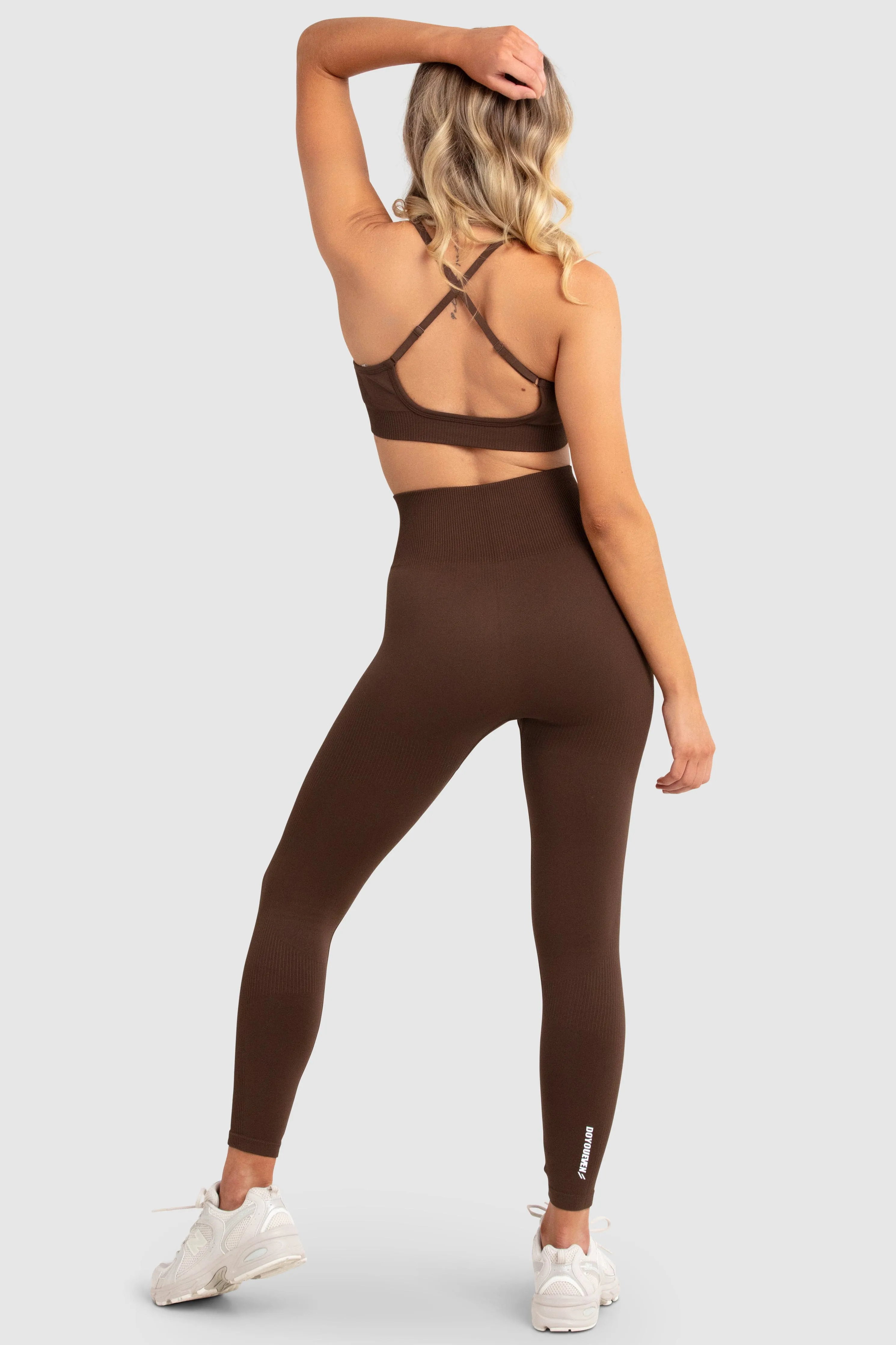 Impact Seamless Leggings - Espresso