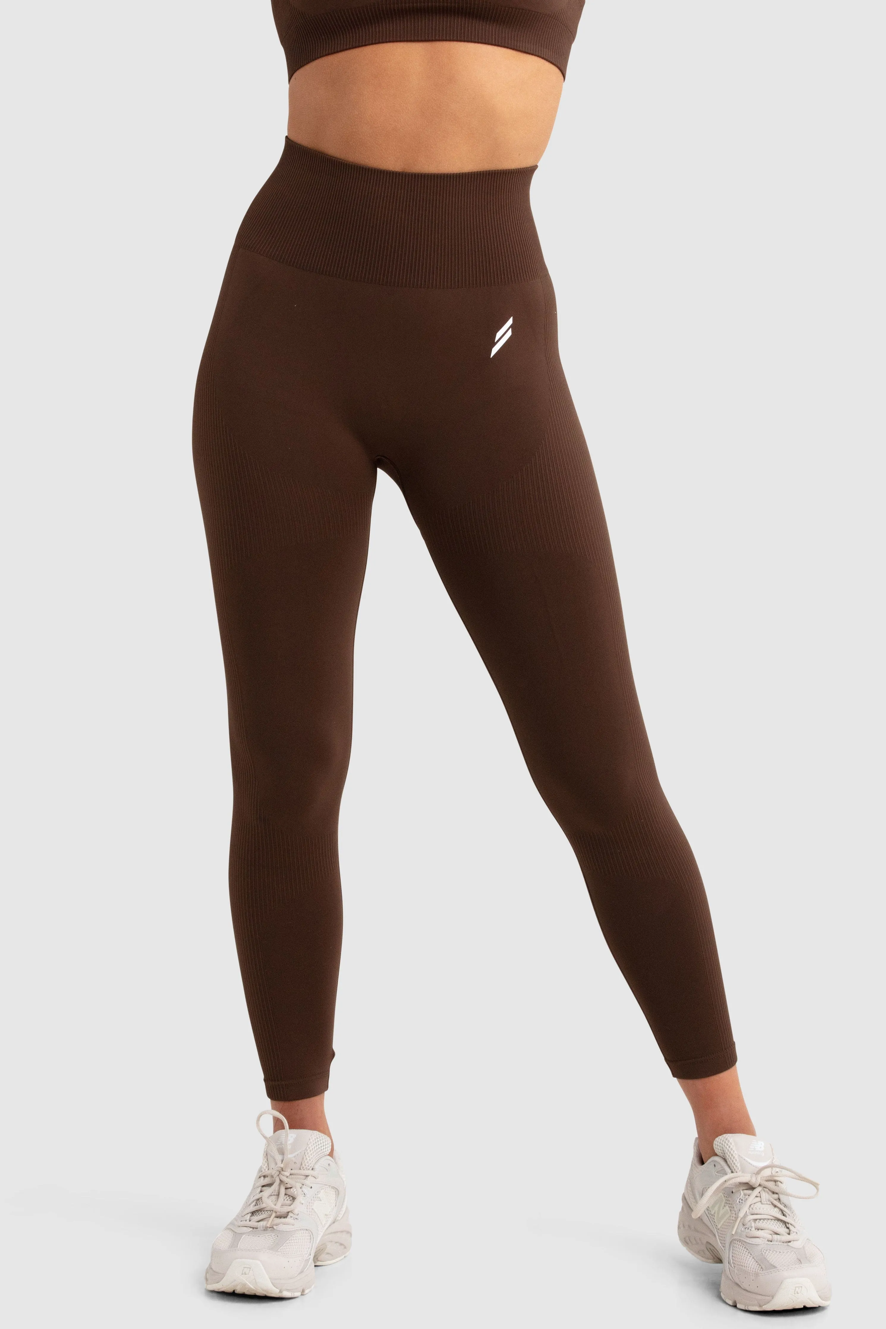 Impact Seamless Leggings - Espresso