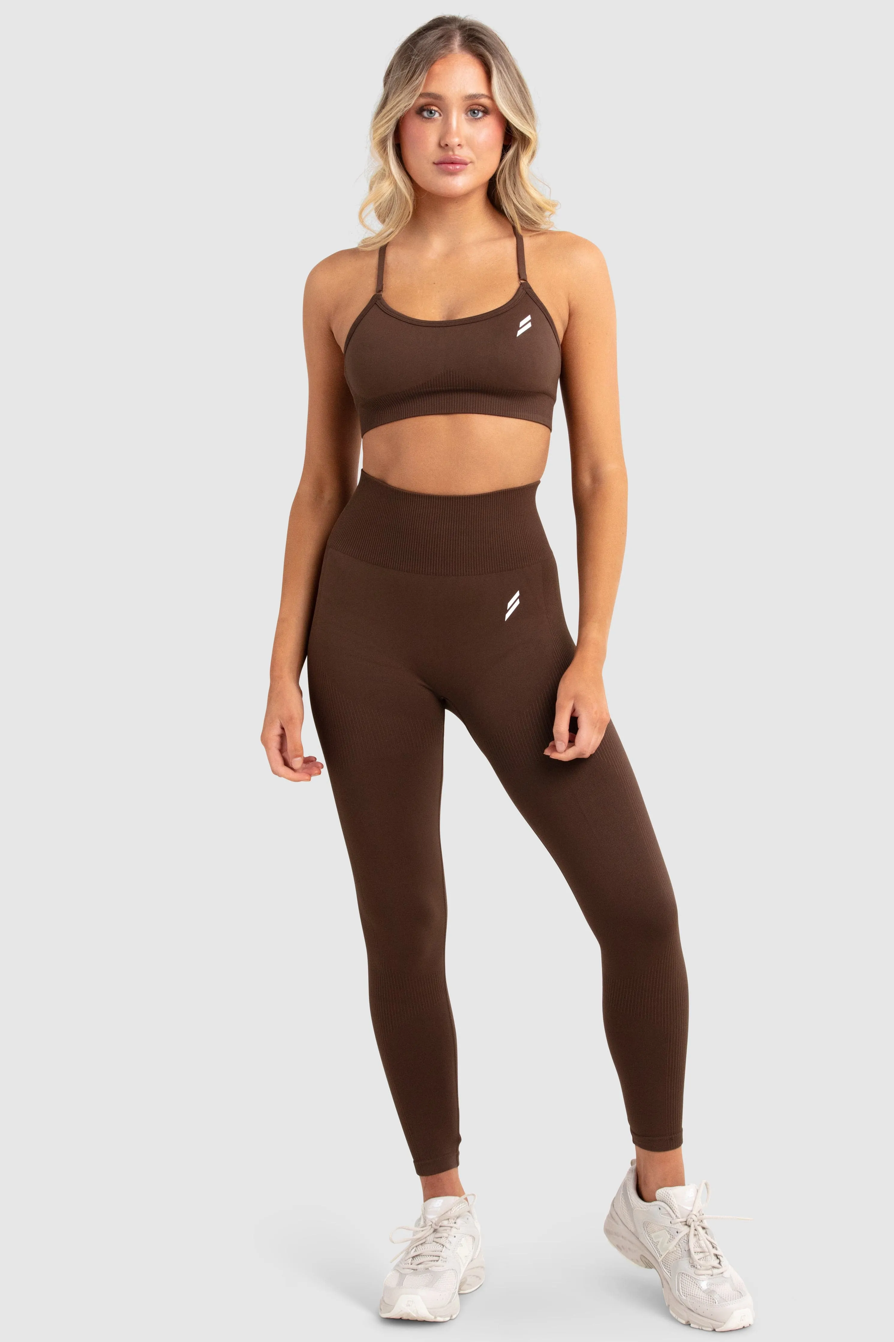 Impact Seamless Leggings - Espresso