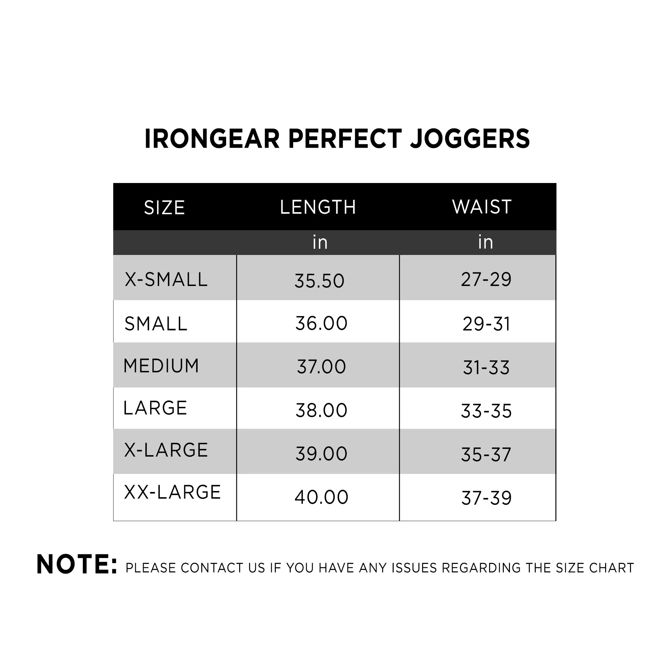 IRONGEAR Perfect Joggers