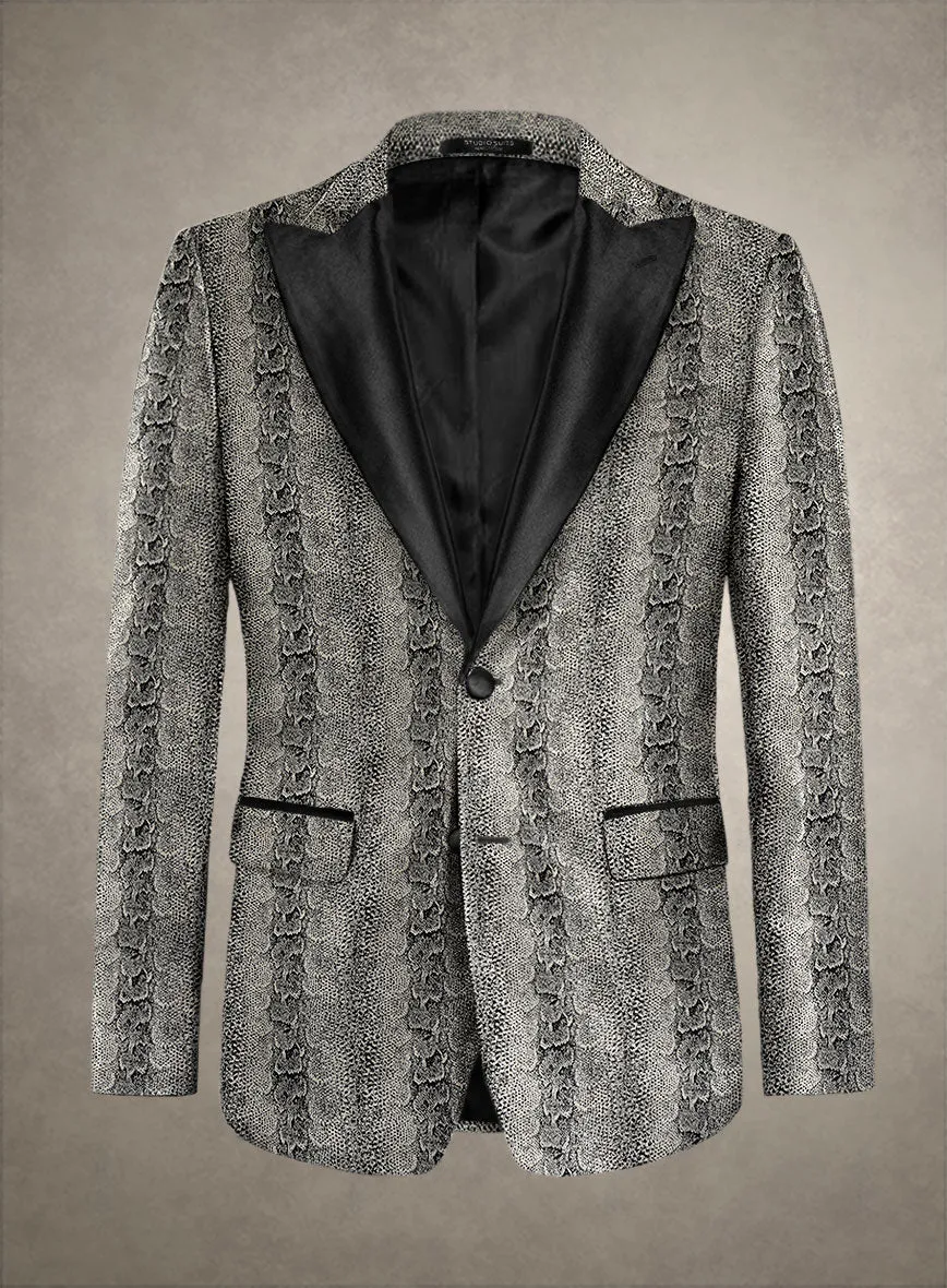 Italian Cotton Heraclito Tuxedo Blazer