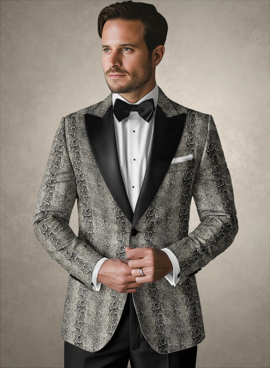 Italian Cotton Heraclito Tuxedo Blazer