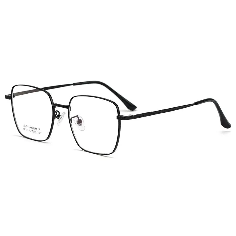 KatKani Unisex Full Rim Square Alloy Frame Eyeglasses 86311P