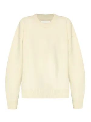 Lambswool Cashmere Blend Knit Sweater