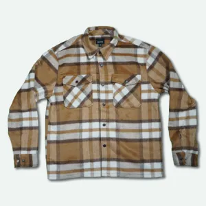 Men's Selden Soft Brushed Flannel  - Tan/Bison