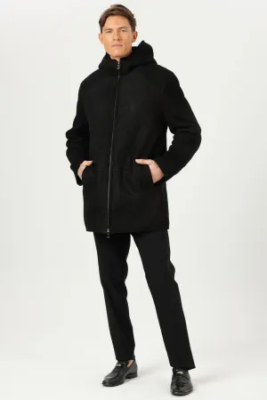 Men's Shearling Lamb Parka