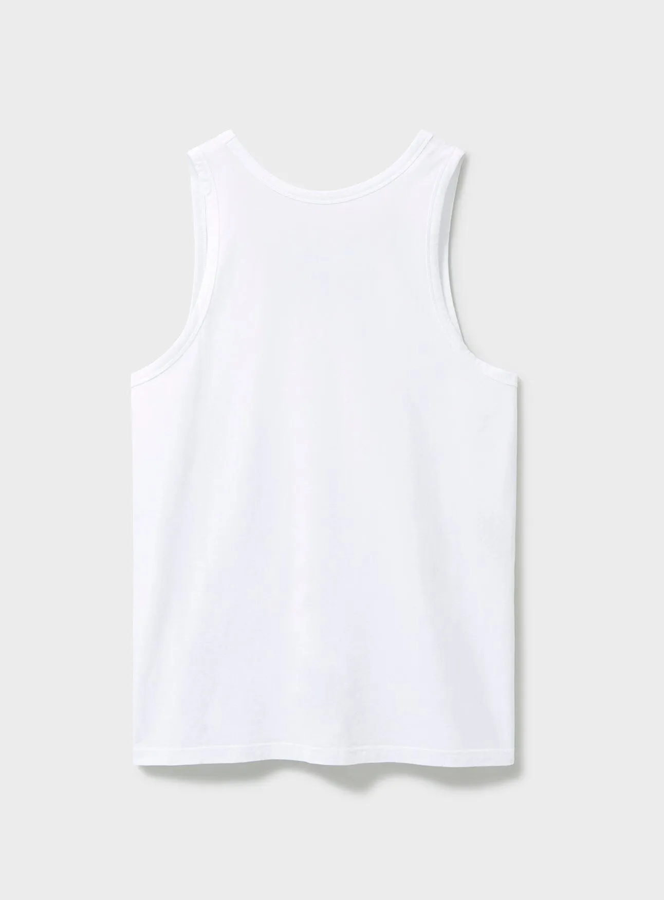 Men's White Organic Cotton Tank Top