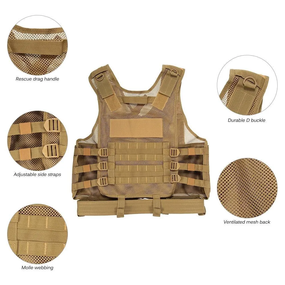 Molle Armor Load Bearing Tactical Vest