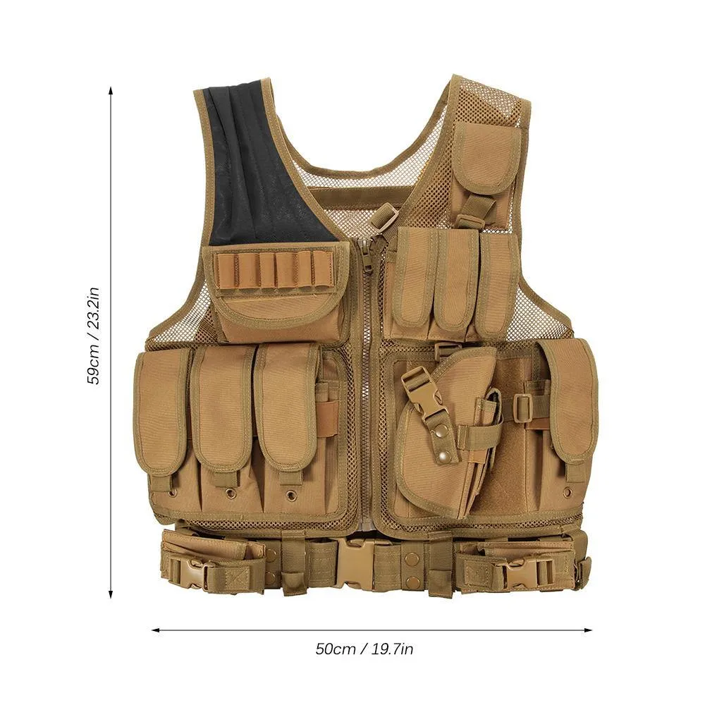 Molle Armor Load Bearing Tactical Vest