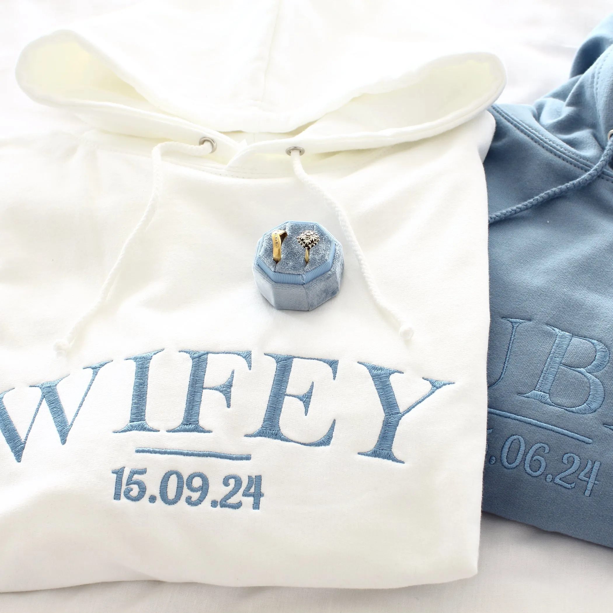 NEW - Wifey Hubby Hoodies