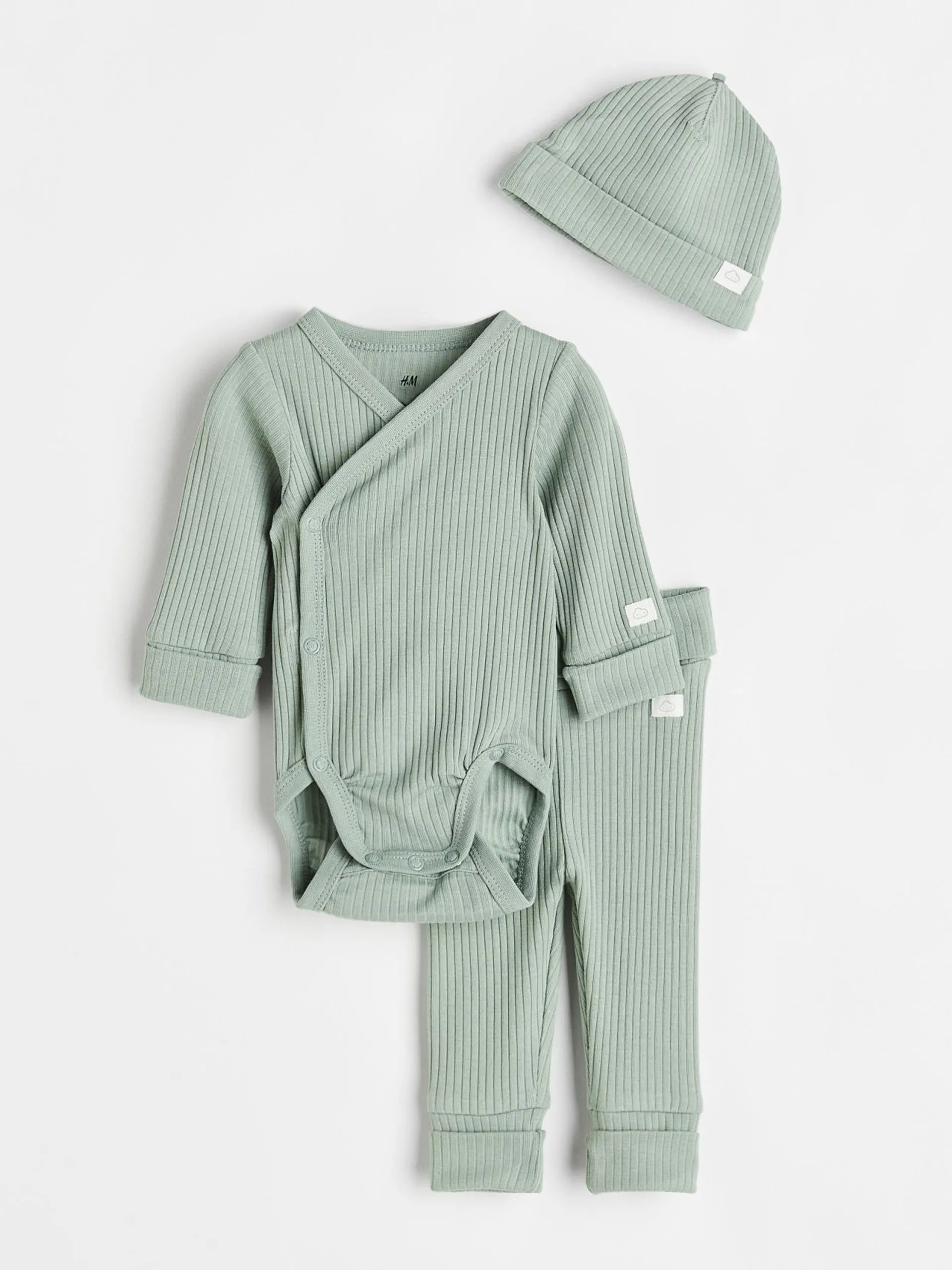 Organic cotton jersey set