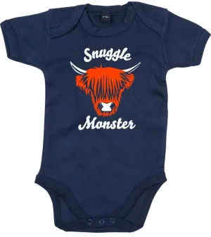 Organic Snuggle Monster Babygrow