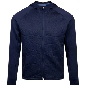 Orion Performance Quilted Hoodie Navy - AW24