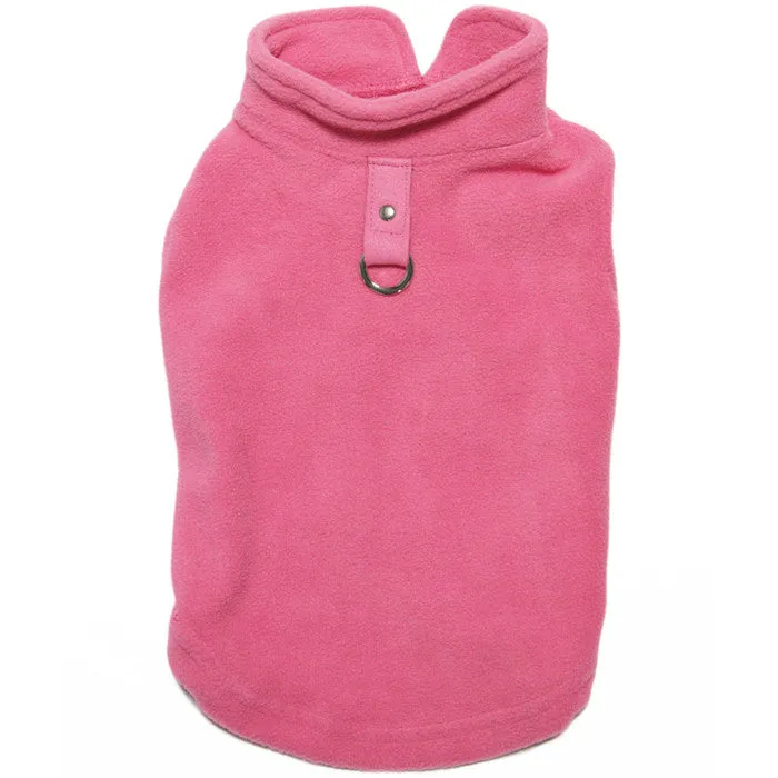 Pink Fleece Vest