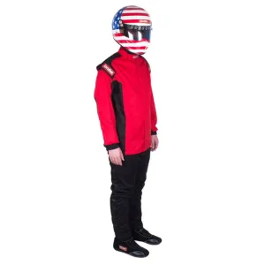 RaceQuip Single Layer Fire Suit Jacket - Red - XL - 131916