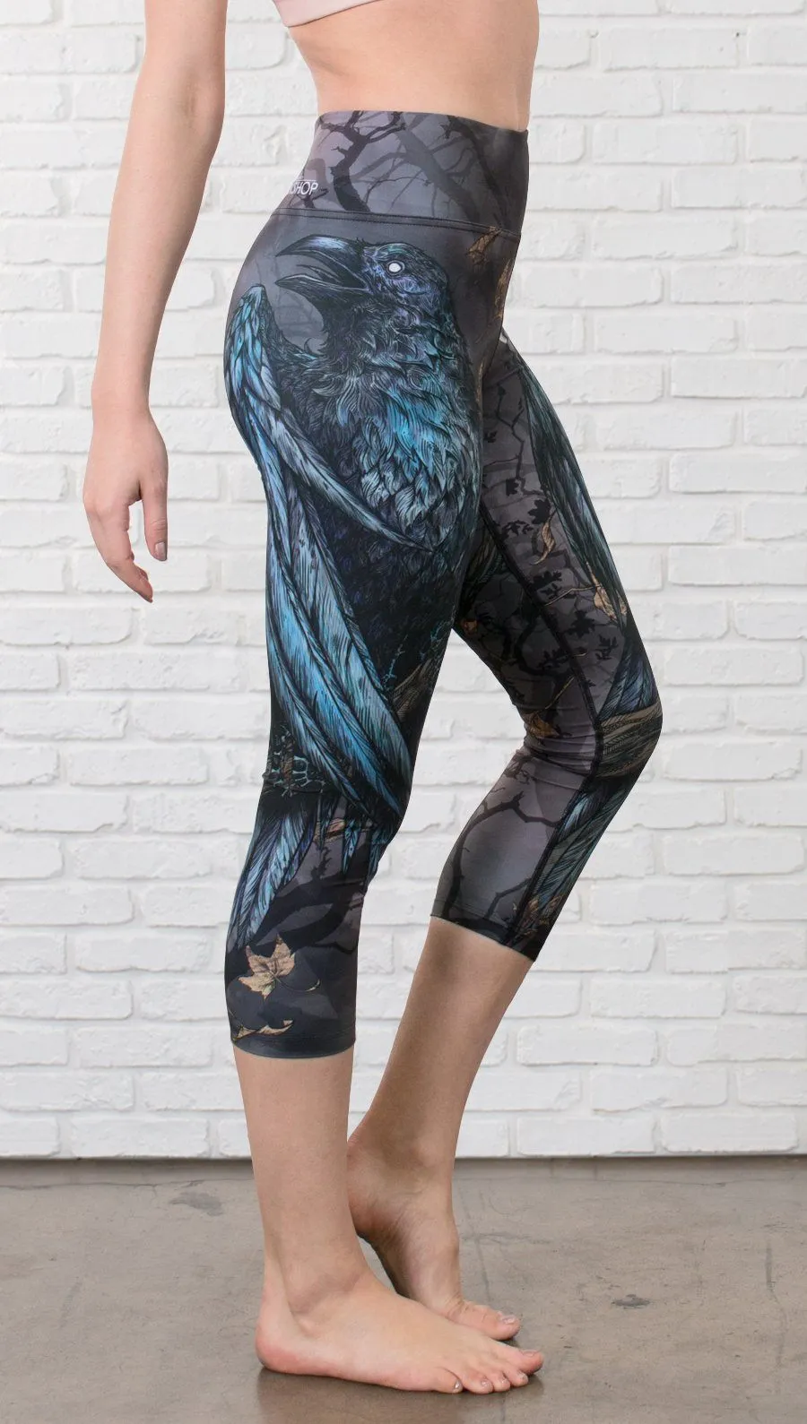 Raven - Triathlon Capri Leggings