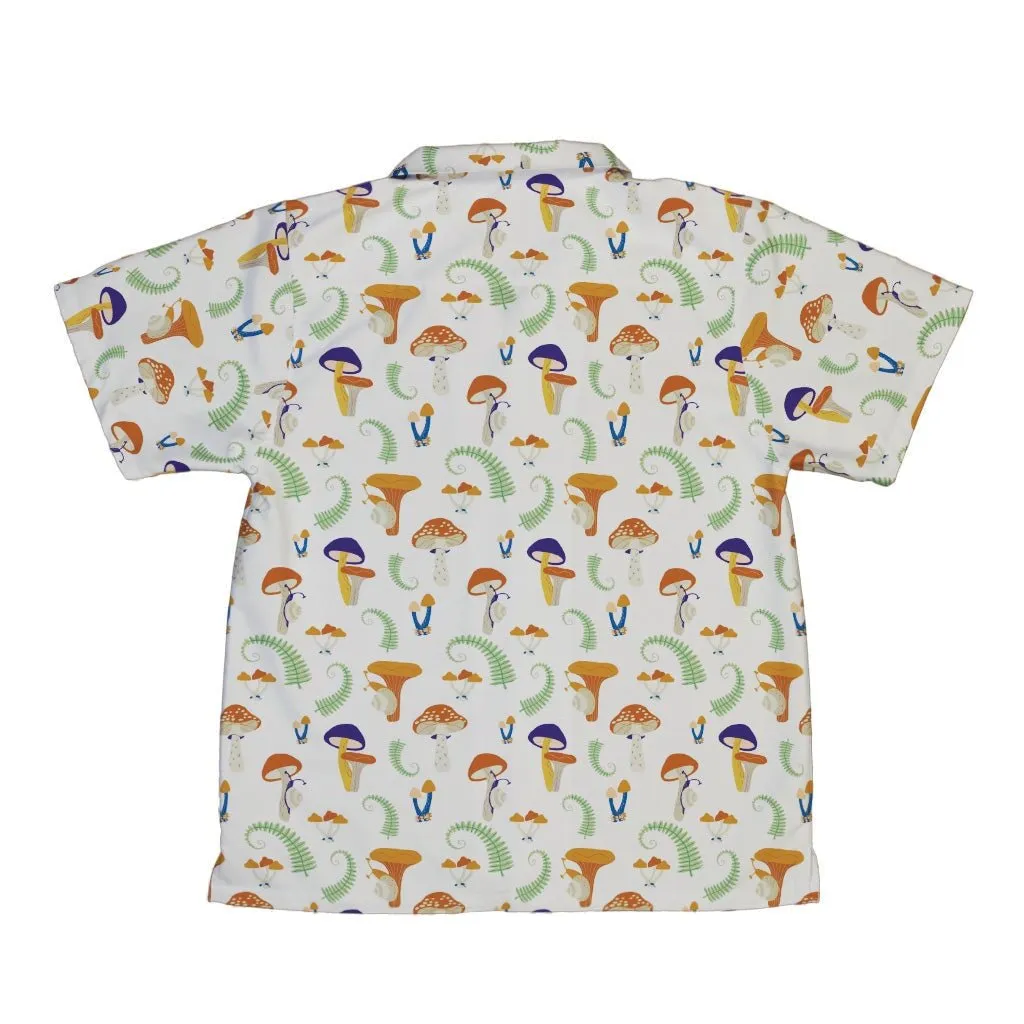 Snails and Mushrooms Botany Youth Hawaiian Shirt