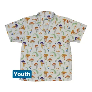 Snails and Mushrooms Botany Youth Hawaiian Shirt