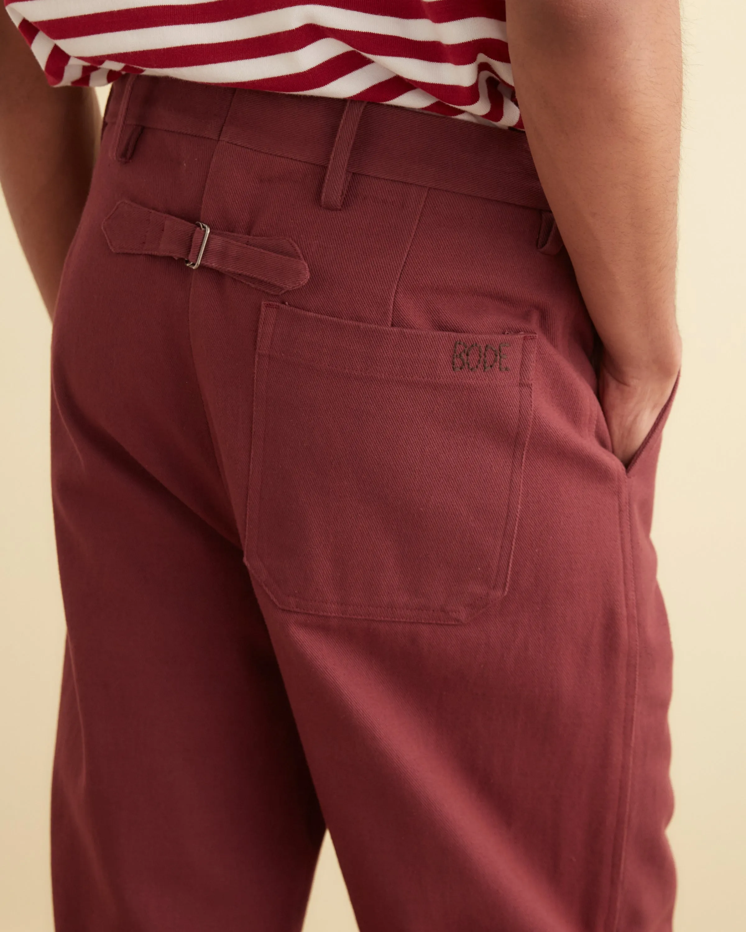 Standard Trousers - Merlot