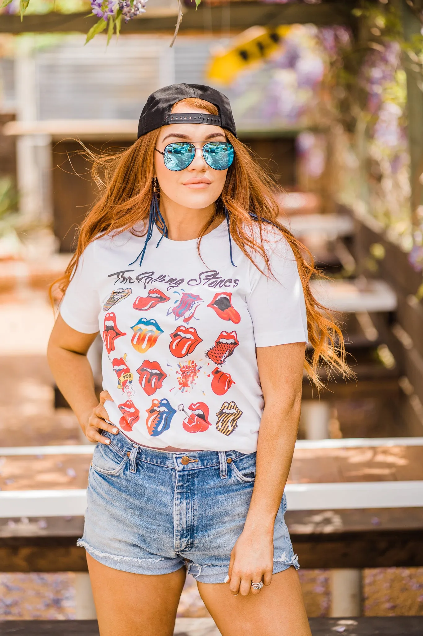 T-Shirt, The Rolling Stones Licks Over Time Unisex Tee - SALE!