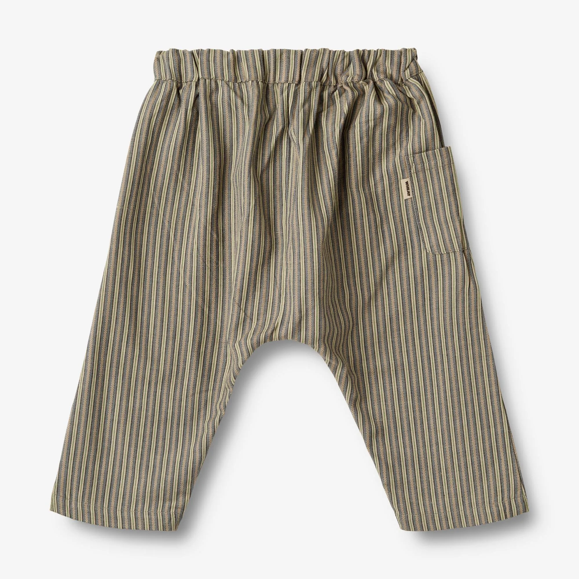 Trousers Henry - blue green stripe