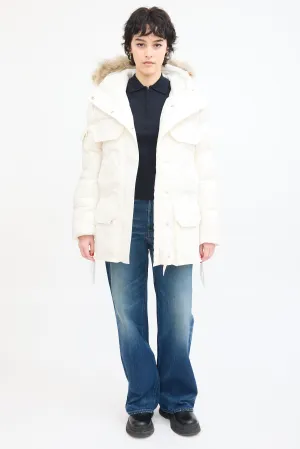 White Expedition Humanature Down Parka