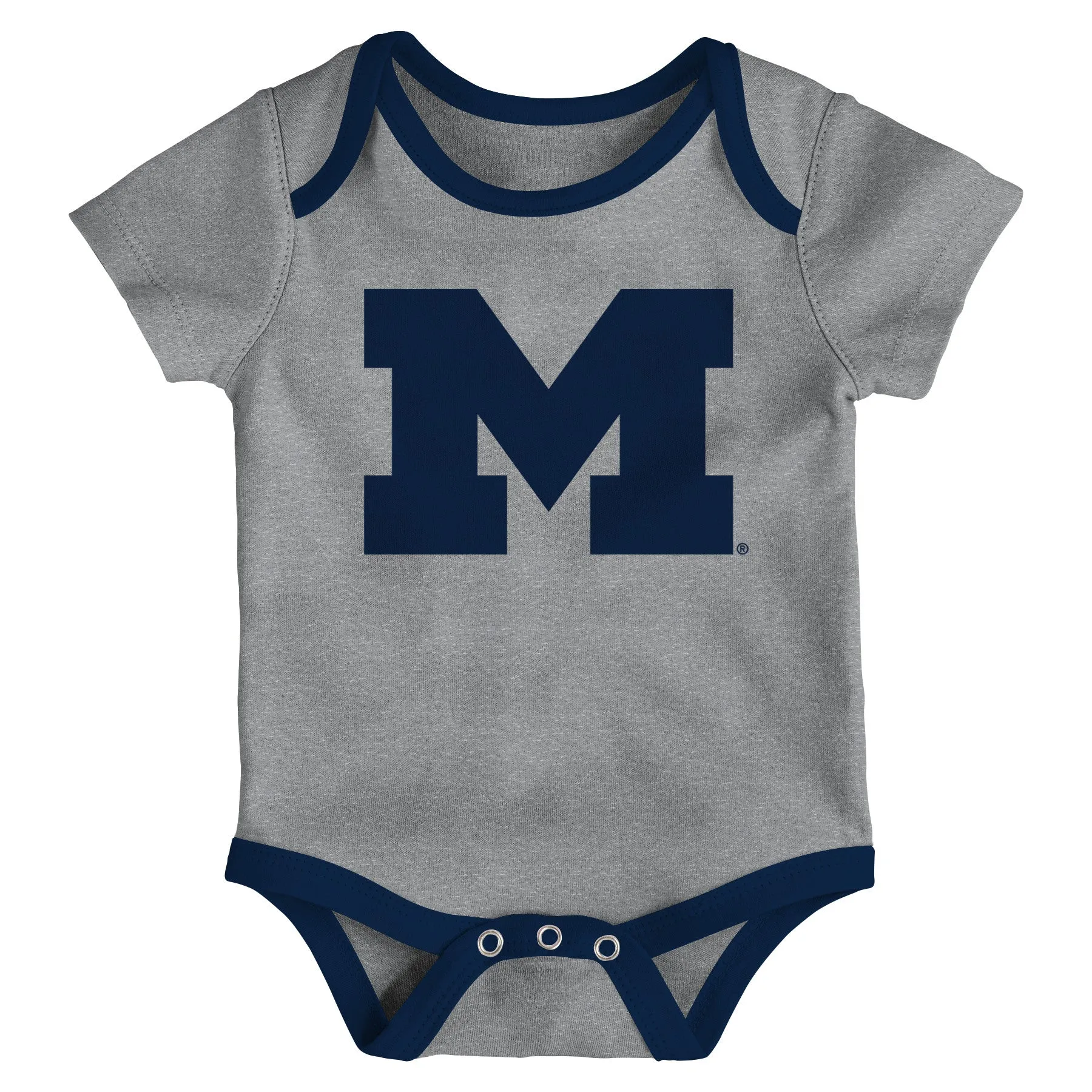 Wolverines Let's Go 3-Pack Bodysuit Set